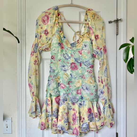 🌻NWT Yelena Mini Dress in Spring Vintage Multi
MAJORELLE - Picture 5 of 6